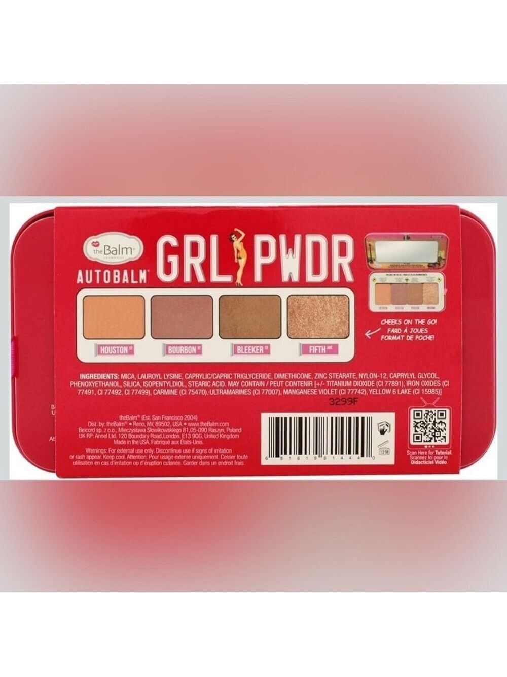 theBalm AutoBalm Girl Powder Cheek Palette - Picture 4 of 10